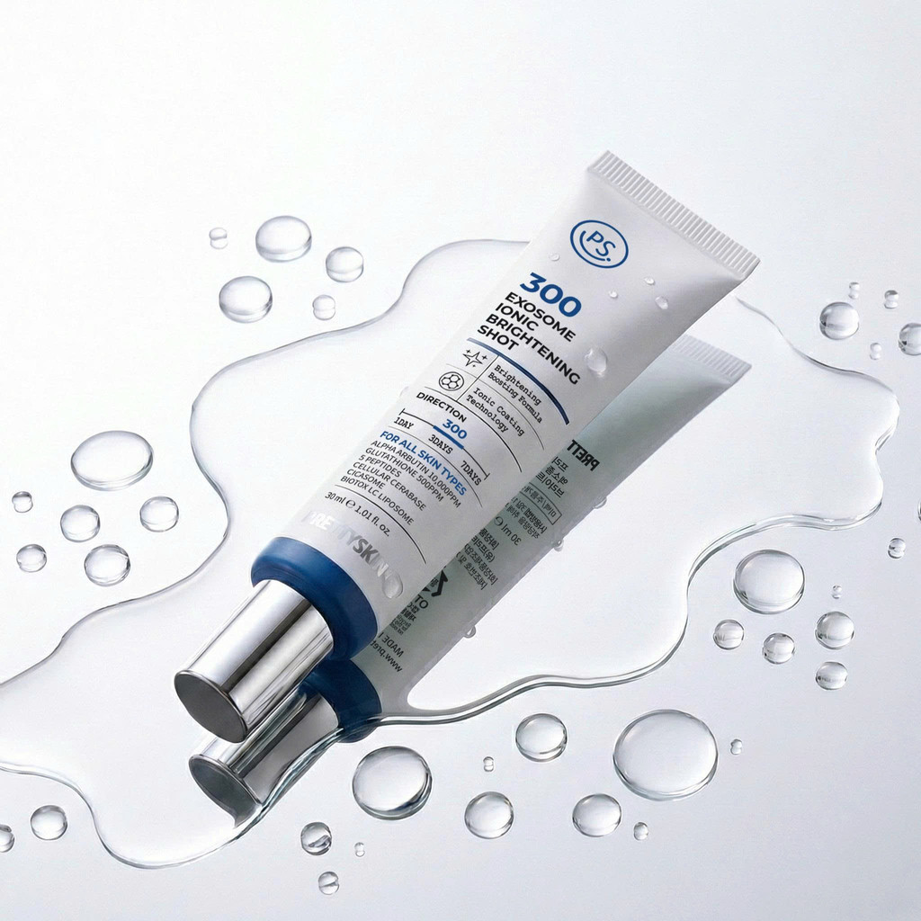 f285 - Tinh chất vi gai dưỡng sáng 300 Exosome Ionic Brightening Shot PS. PRETTYSKIN. LYO