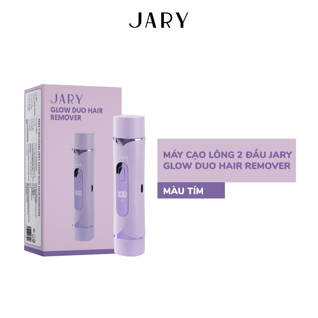 f321 - Máy cạo lông 2 đầu Jary Glow Duo Hair Remover LYO
