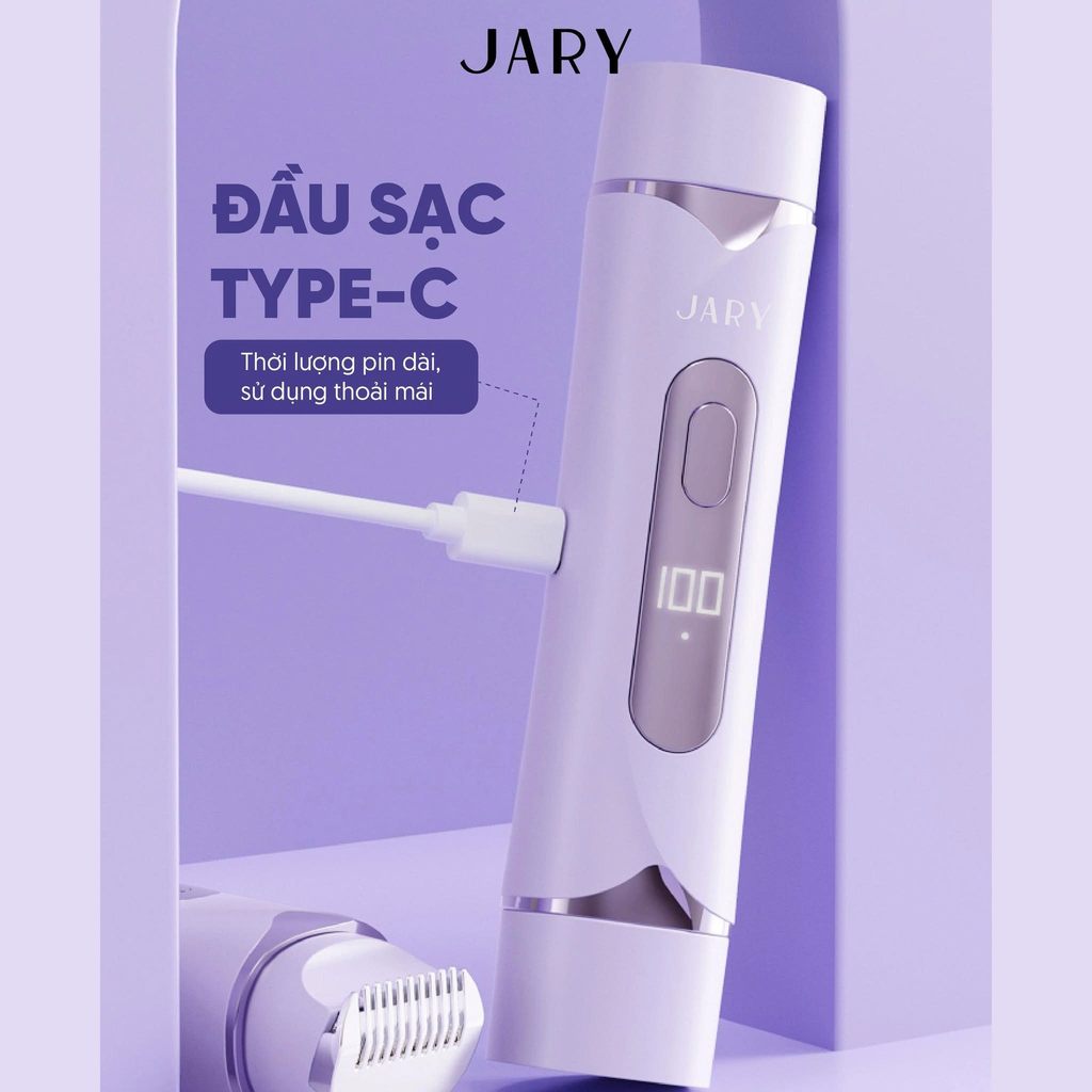 f321 - Máy cạo lông 2 đầu Jary Glow Duo Hair Remover LYO