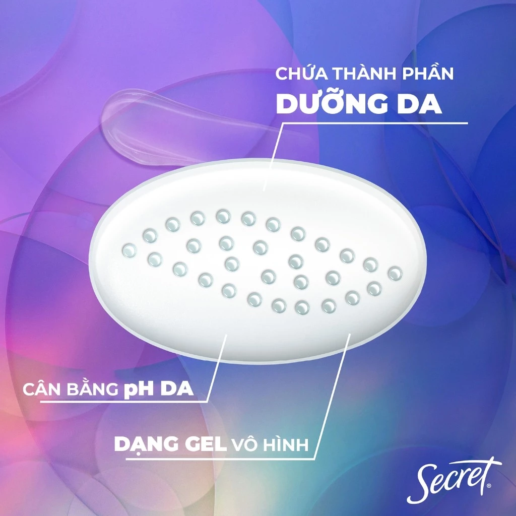Gel Ngăn tiết mồ hôi và Khử mùi Secret nhiều mùi hương 73g Mỹ LYO