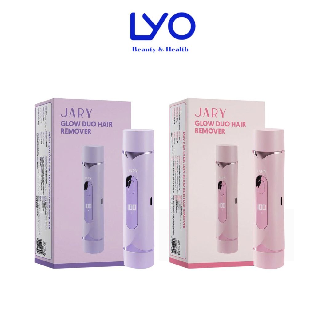 f321 - Máy cạo lông 2 đầu Jary Glow Duo Hair Remover LYO