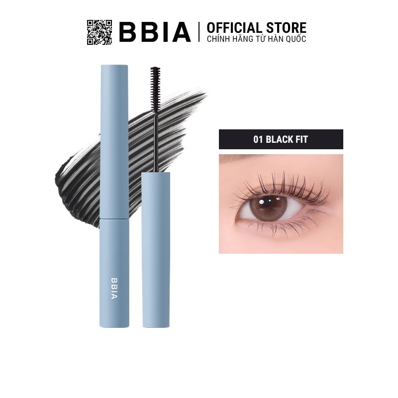 f308 - Mascara tơi mi, không lem trôi BBIA Never Die Mascara Slim 3ml