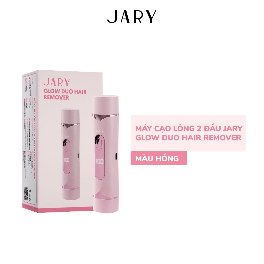f321 - Máy cạo lông 2 đầu Jary Glow Duo Hair Remover LYO