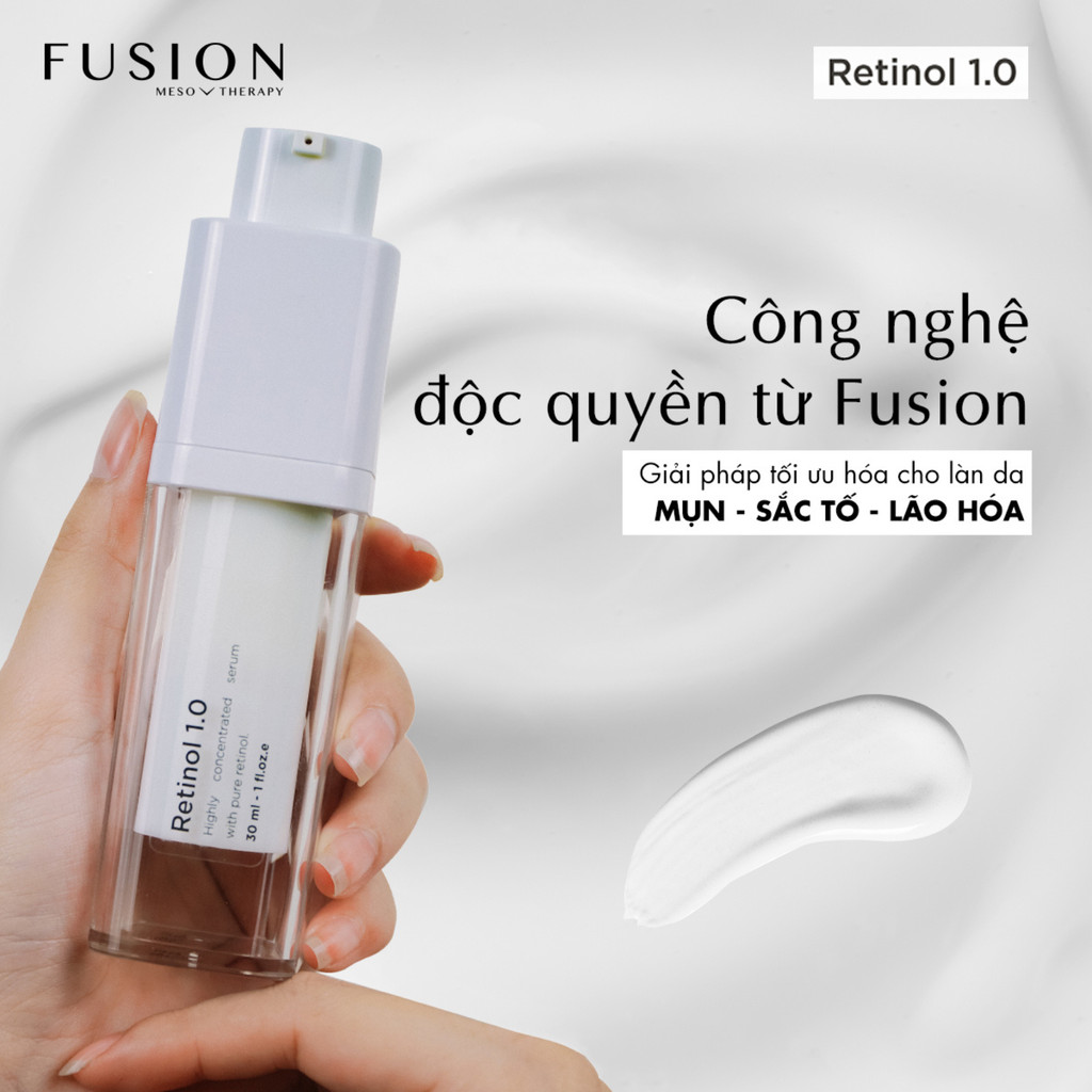 e531 - Tinh chất giảm mụn, chống lão hóa Retinol 1.0 Fusion 30ml LYO