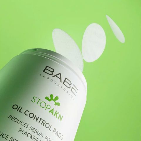 e961 - Toner Pad Babe Stop Akn Oil Control Pads (60 Miếng) Kiểm Soát Dầu & Mụn LYO