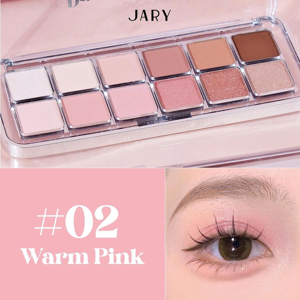 f049 - Bảng phấn mắt 12 ô JARY DREAM STAR EYESHADOW PALETTE 15g LYO