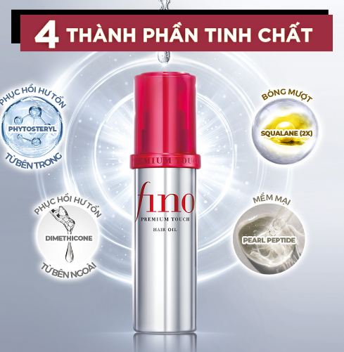 b622 - Shiseido - Dầu dưỡng tóc cao cấp FINO PREMIUM TOUCH HAIR OIL B, 70ml