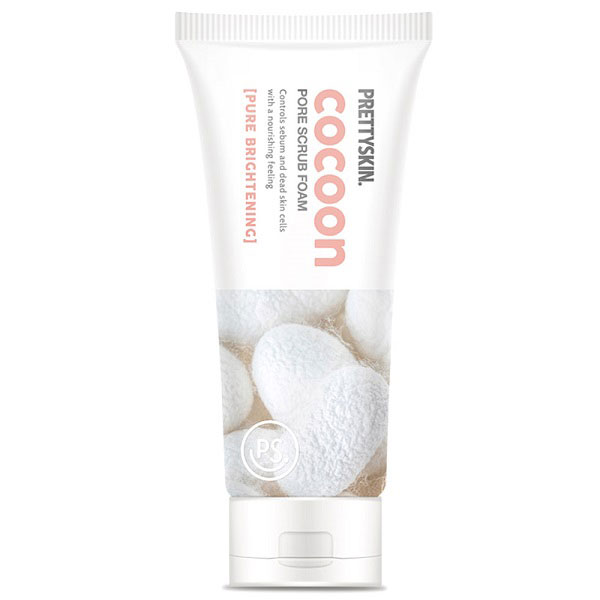 f221 - Prettyskin - Sữa Rửa Mặt Tẩy Da Chết Pretty Skin Cocoon Pore Scrub Foam 150ml