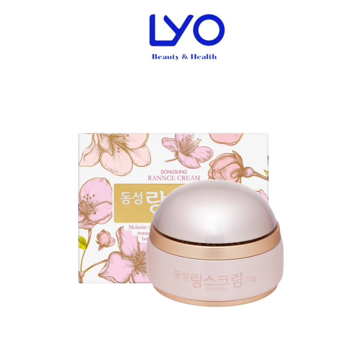 e505 - Kem Dưỡng Trắng Da, Giảm Nám Dongsung Rannce Cream 70g - Phiên Bản Hoa Anh Đào