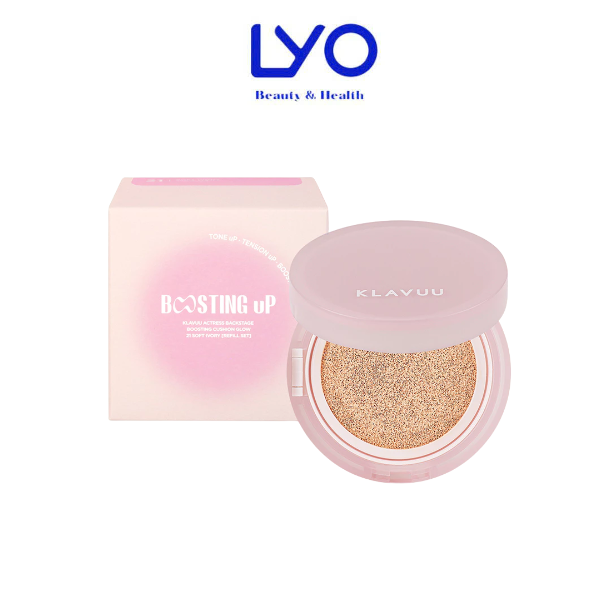 a33 - Phấn Nước Klavuu Actress Backstage Boosting Cushion 12g