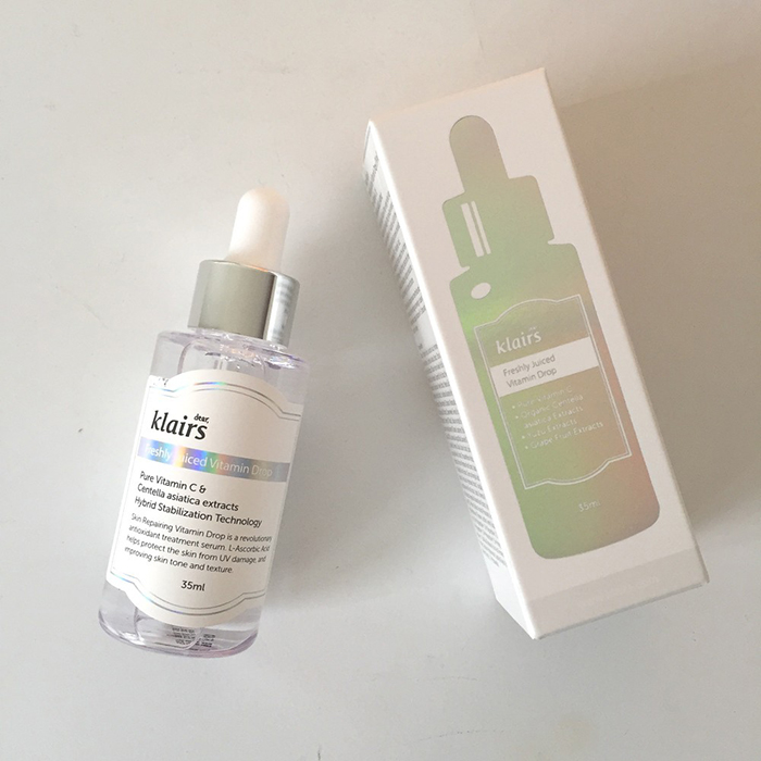 Tinh Chất Vitamin C dưỡng trắng giảm thâm mụn, tái tạo da Klairs Freshly Juiced Vitamin Drop -  35ml