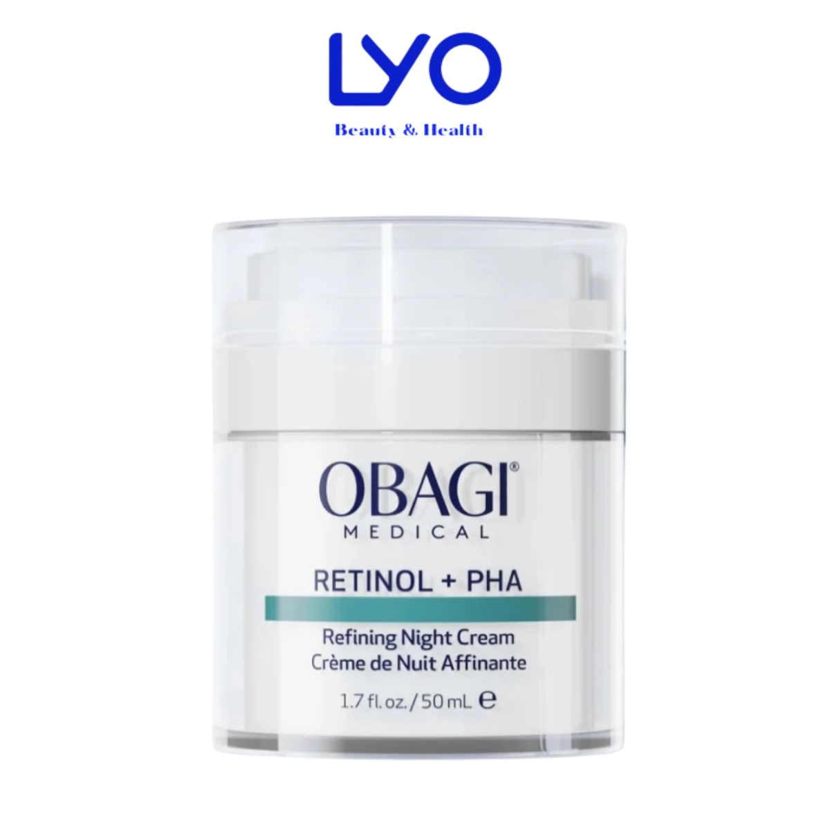 f413 - Kem dưỡng trẻ hóa, sáng da ban đêm Obagi Retinol + PHA Refining Night Cream 50ml