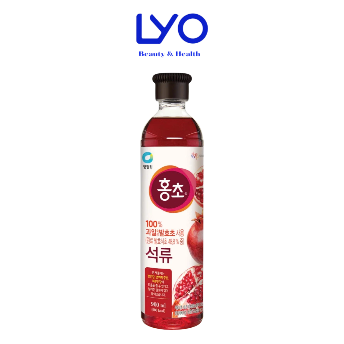 f358 - Giấm Giảm Cân Lên Men Hương Trái Cây Hàn Quốc Daesang 900ml
