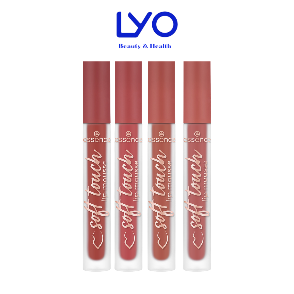 e197 - Son Kem thuần chay  Essence Soft Touch Lip Mousse