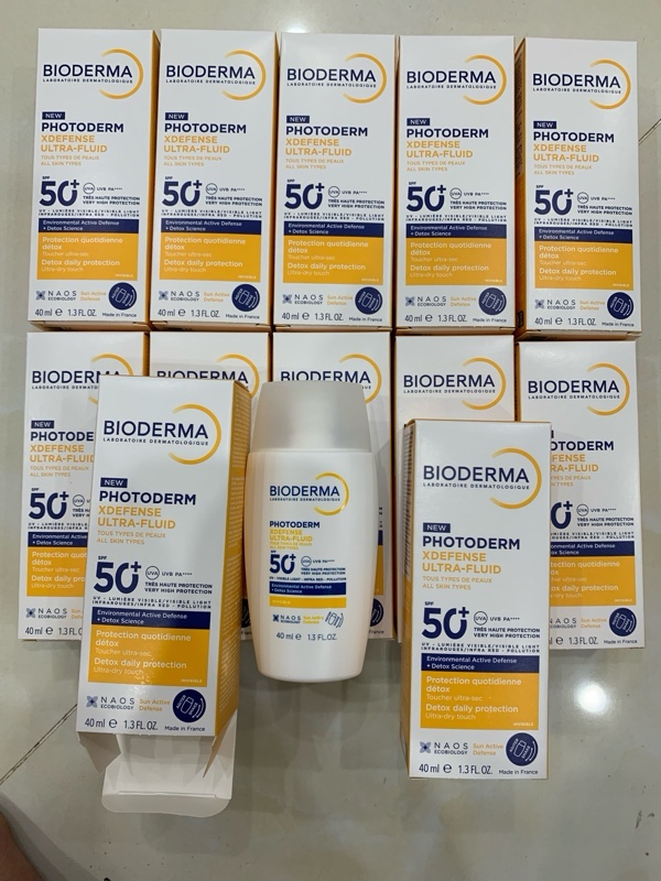 e733 - Sữa chống nắng Bioderma phổ rộng ráo mịn, bảo vệ da toàn diện Photoderm XDefense Ultra-fluid SPF50+ 40ml
