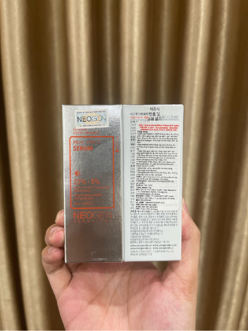 e255 - Neogen - Tinh chất Dưỡng Trắng Mờ Thâm Dermalogy 22% + 5% Real Vita C Serum 32g