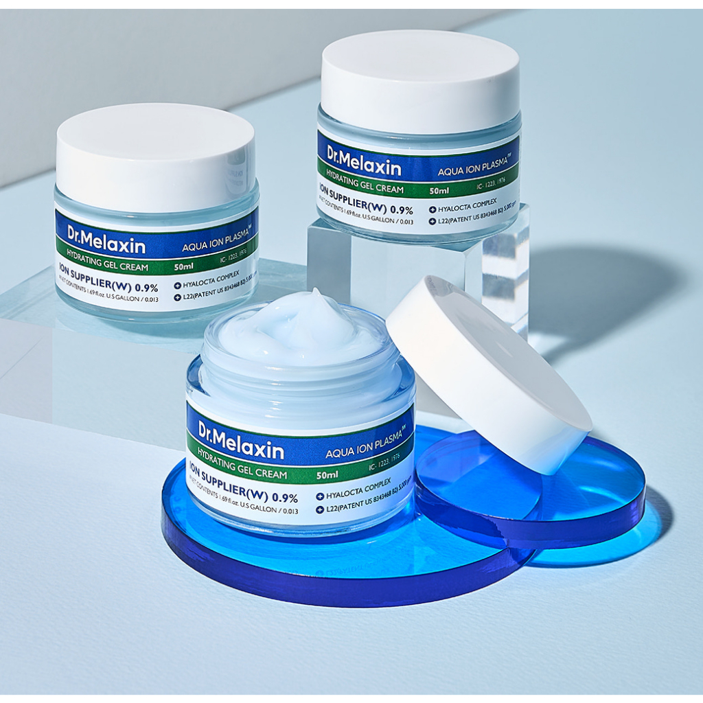 f017 - Dr.Melaxin - Kem dưỡng Aqua Ion Plasma Hydrating Gel Cream 50ml