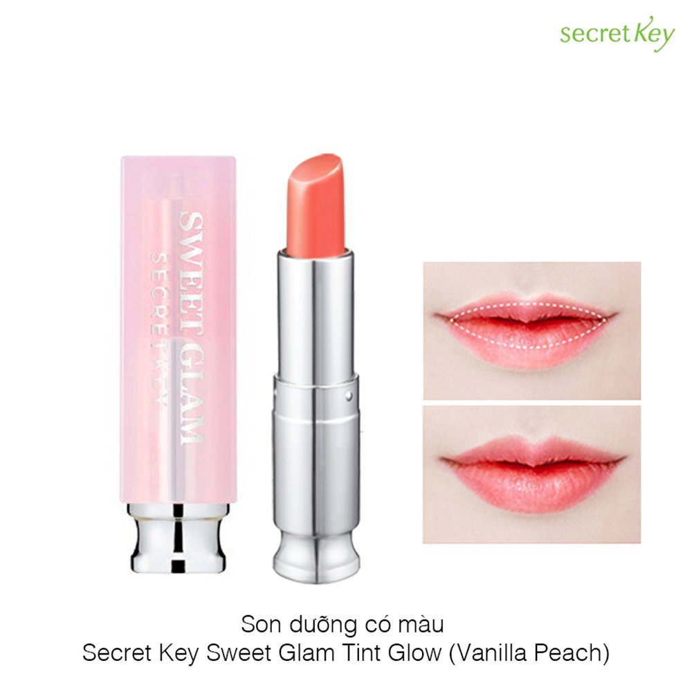 Son dưỡng có màu Secret Key Sweet Glam Tint Glow