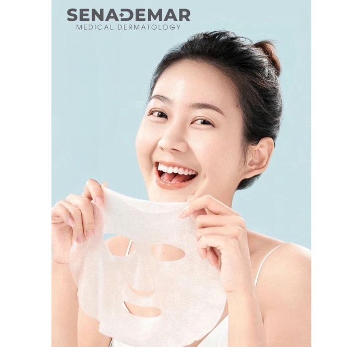 Mặt Nạ Cấp Ẩm, Dưỡng Da Căng Bóng, Trắng Mịn SenaDemar Sodium DNA B5 Mask Hàn Quốc 25ml/miếng
