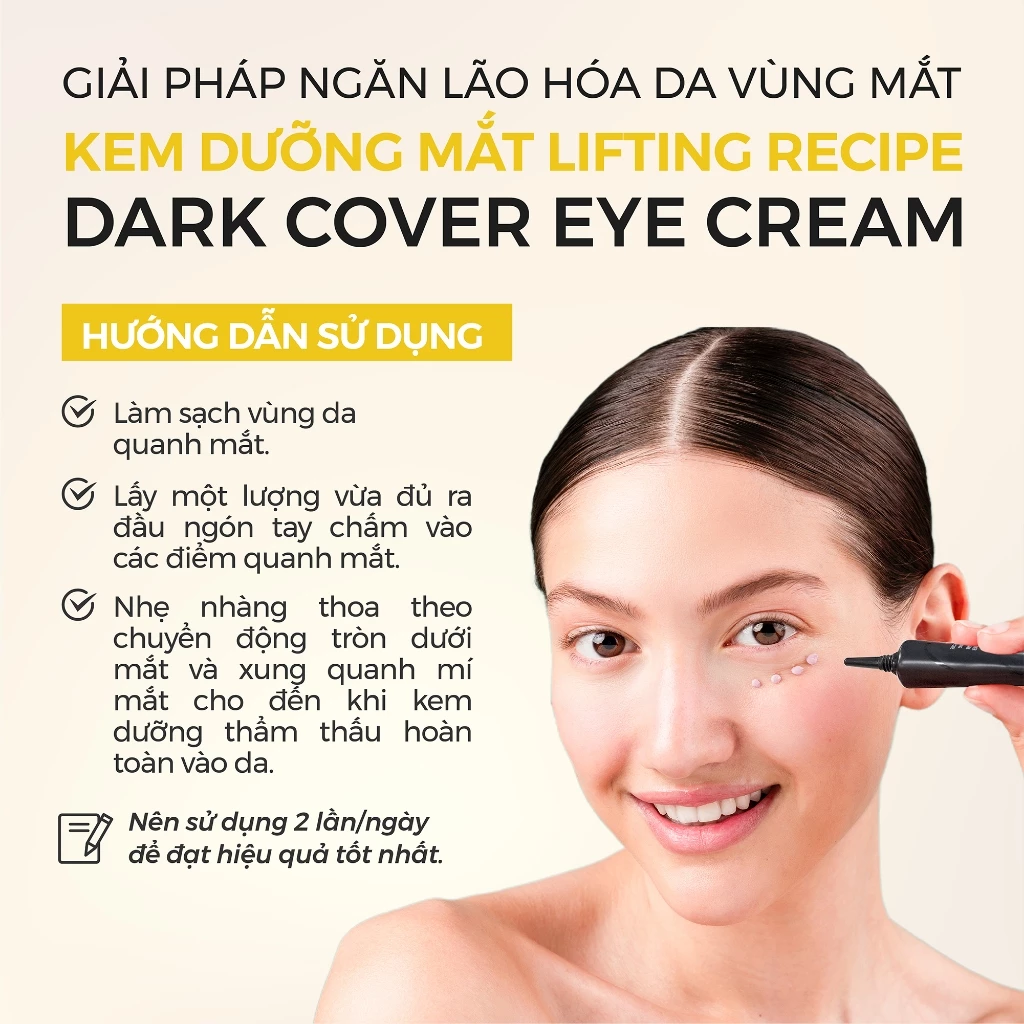 f122 - Kem dưỡng mắt cao cấp Recipe Eye Cream 30g