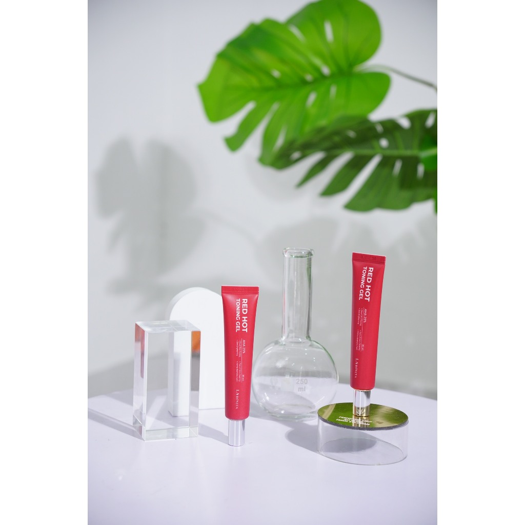 Tuýp Peel da La Bonita Red Hot Toning Gel AHA 25%+Lợi khuẩn Lactobacillus 30g LYO