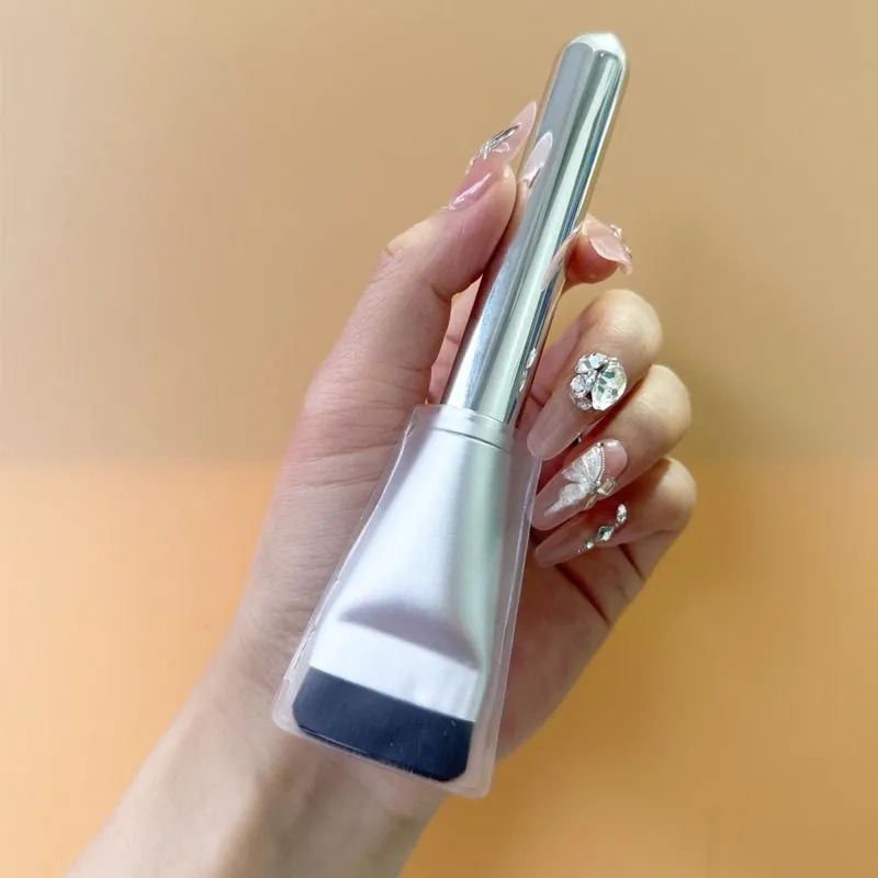 Cọ Tán Kem Nền Dạng Lỏng Đầu Dẹt Jary Super Thin Foundation Brush Hàn Quốc