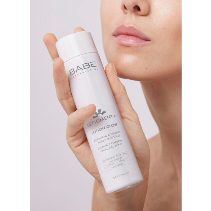 Sữa Dưỡng Thể Giúp Sáng Da & Mờ Thâm Nám BABE Laboratorios Babé Depigment+ Lotion Glow 150ml