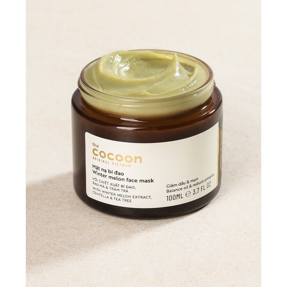 d592 - Mặt Nạ Bí Đao Cocoon Winter Melon Face Mask 100ml