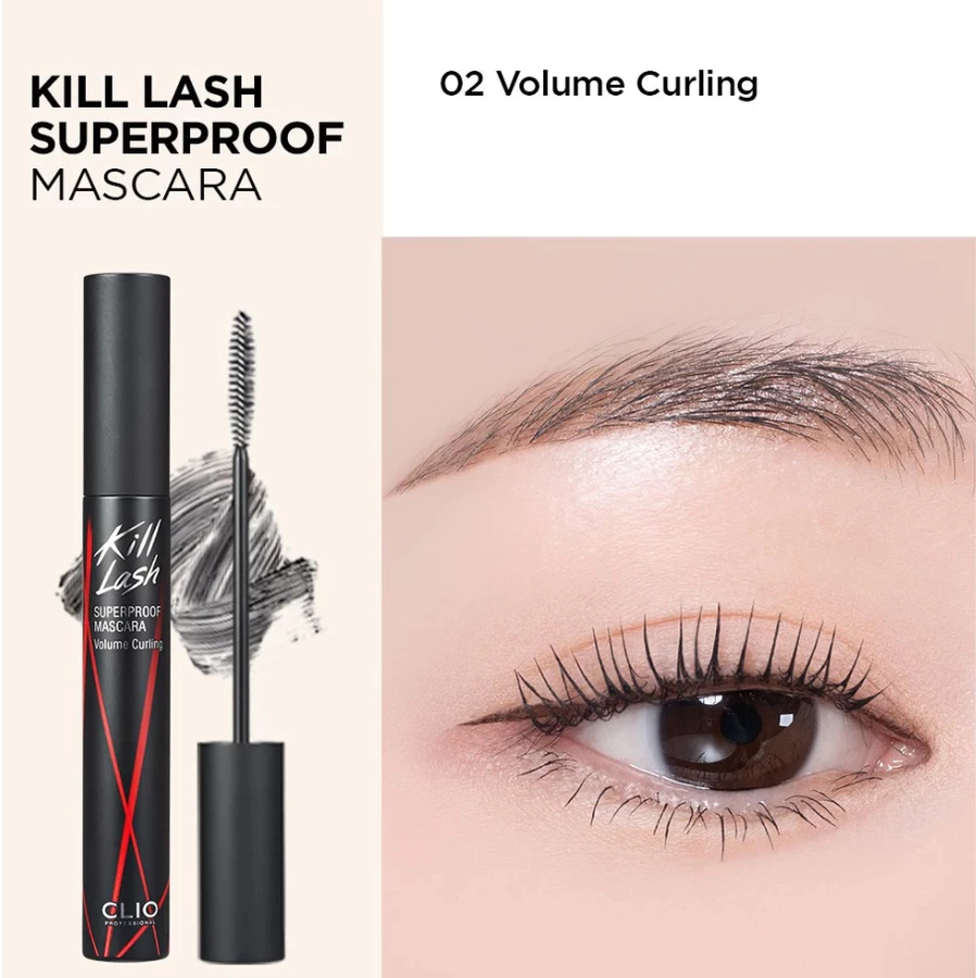 f119 - Mascara chuốt mi chống trôi Clio Kill Lash Superproof 7g LYO