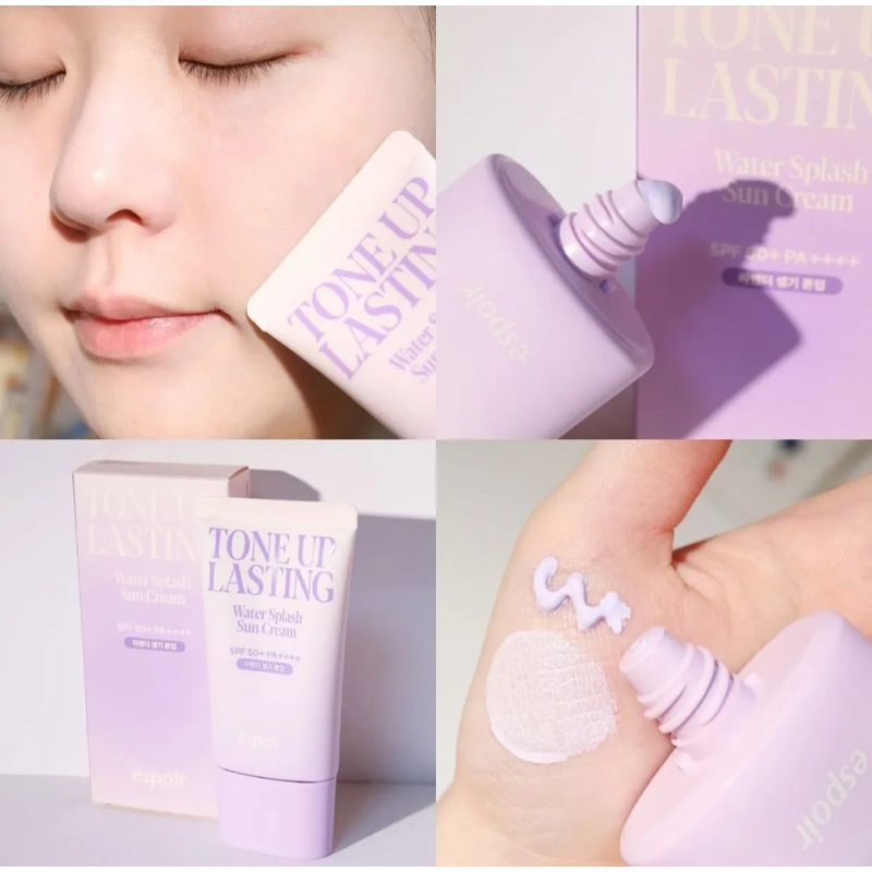 Kem chống nắng nâng tone tím Espoir Water Splash Sun Cream Tone Up Lasting SPF50+ / PA++++ 50ml
