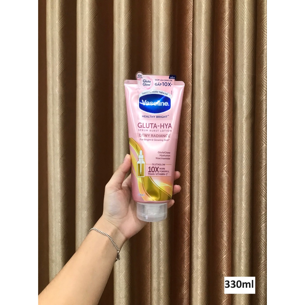 Sữa Dưỡng Thể Trắng Da Chống Nắng Vaseline Healthy Bright GLUTA-HYA 300ml