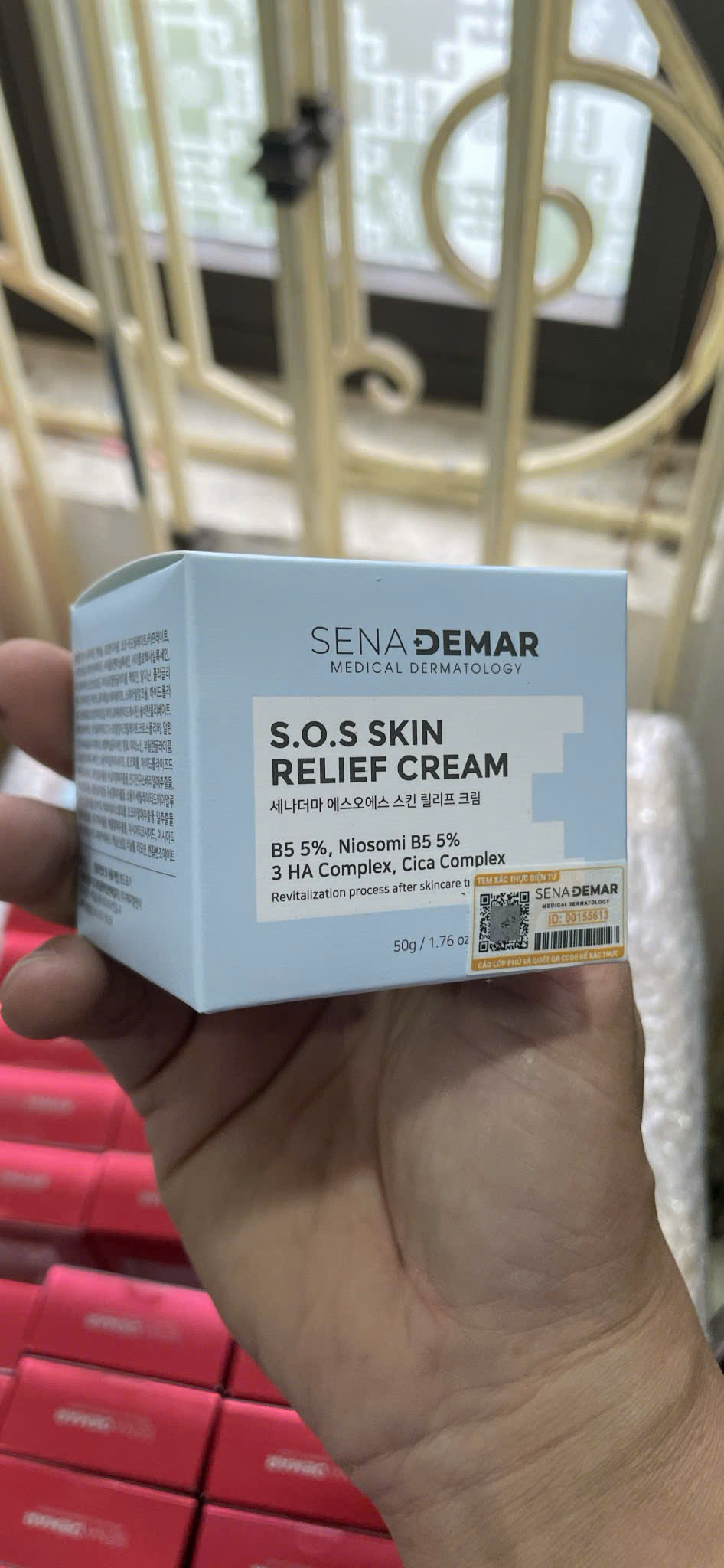 d990 - Senademar - Kem phục hồi cấp tốc S.O.S Skin Relief Cream 50ml