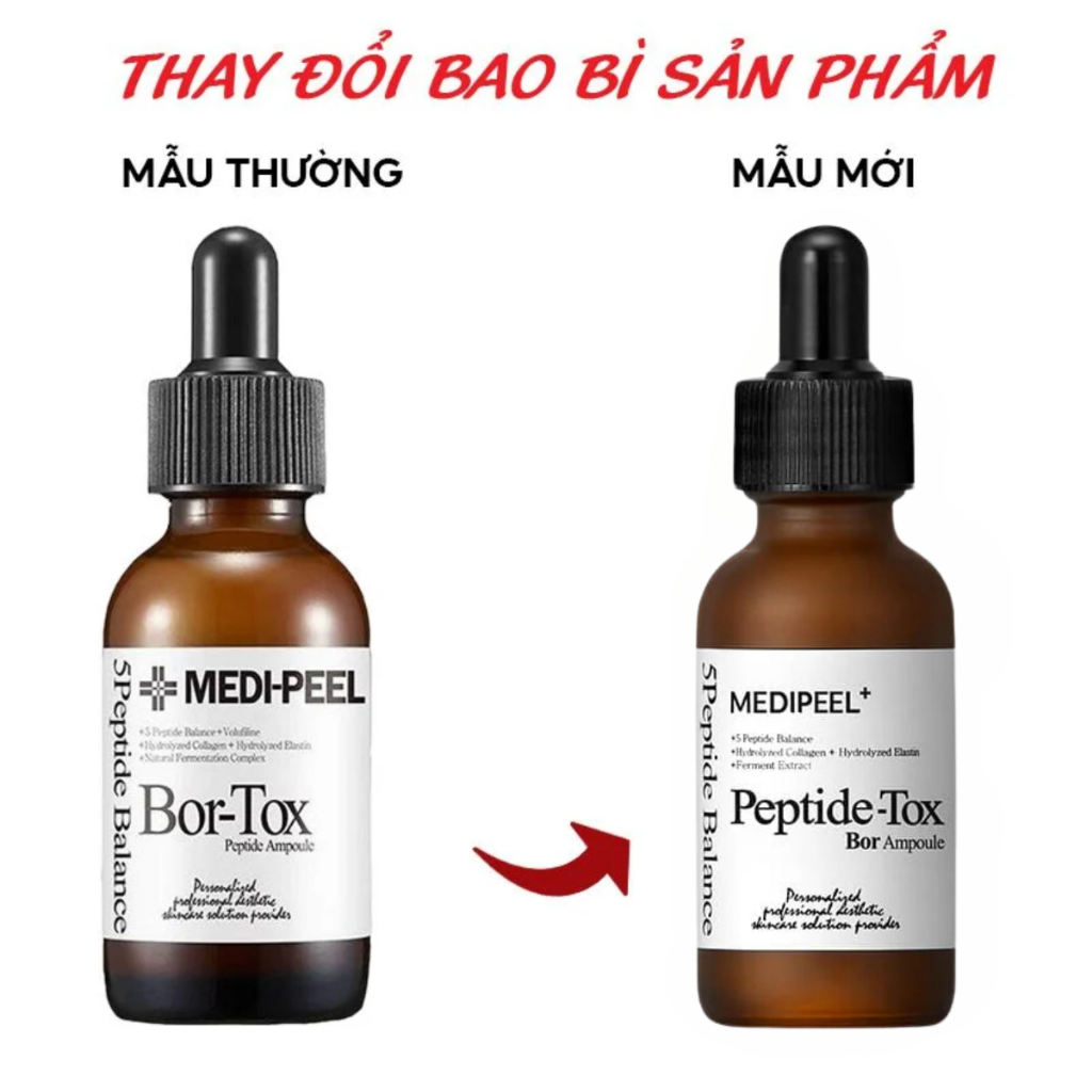 Tinh Chất Chống Nhăn, Căng Bóng Da MEDI-PEEL Bor -Tox Peptide Ampoule 30ml