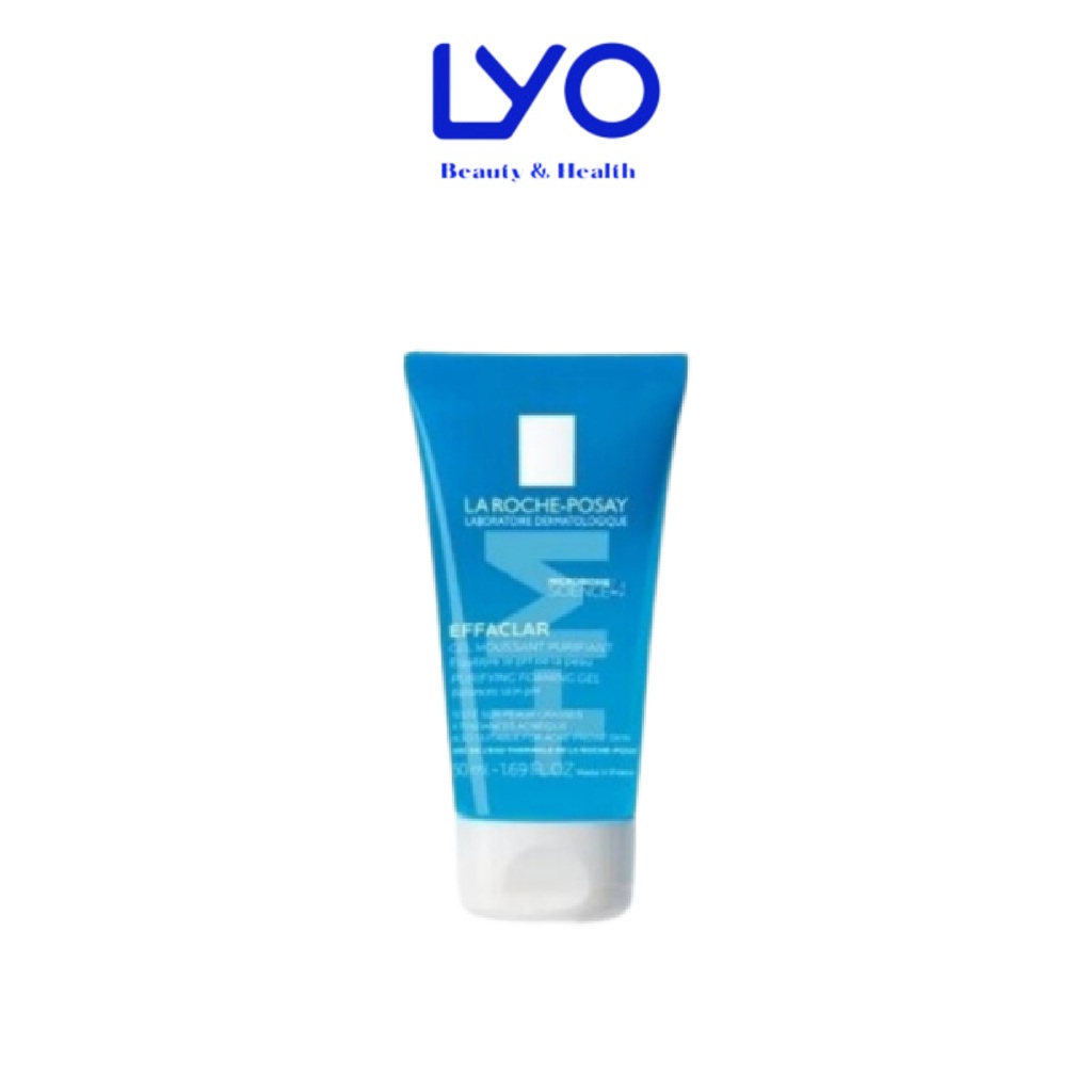 Sữa rửa mặt La Roche-Posay Gel Effaclar cho da dầu, mụn, nhạy cảm 50ml
