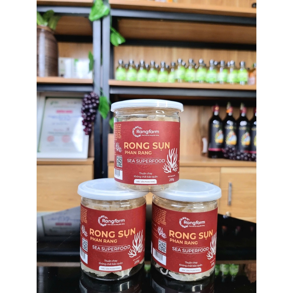 e985 - Rong sụn Phan Rang Sea Superfood Rangfarm thuần chay 200g LYO