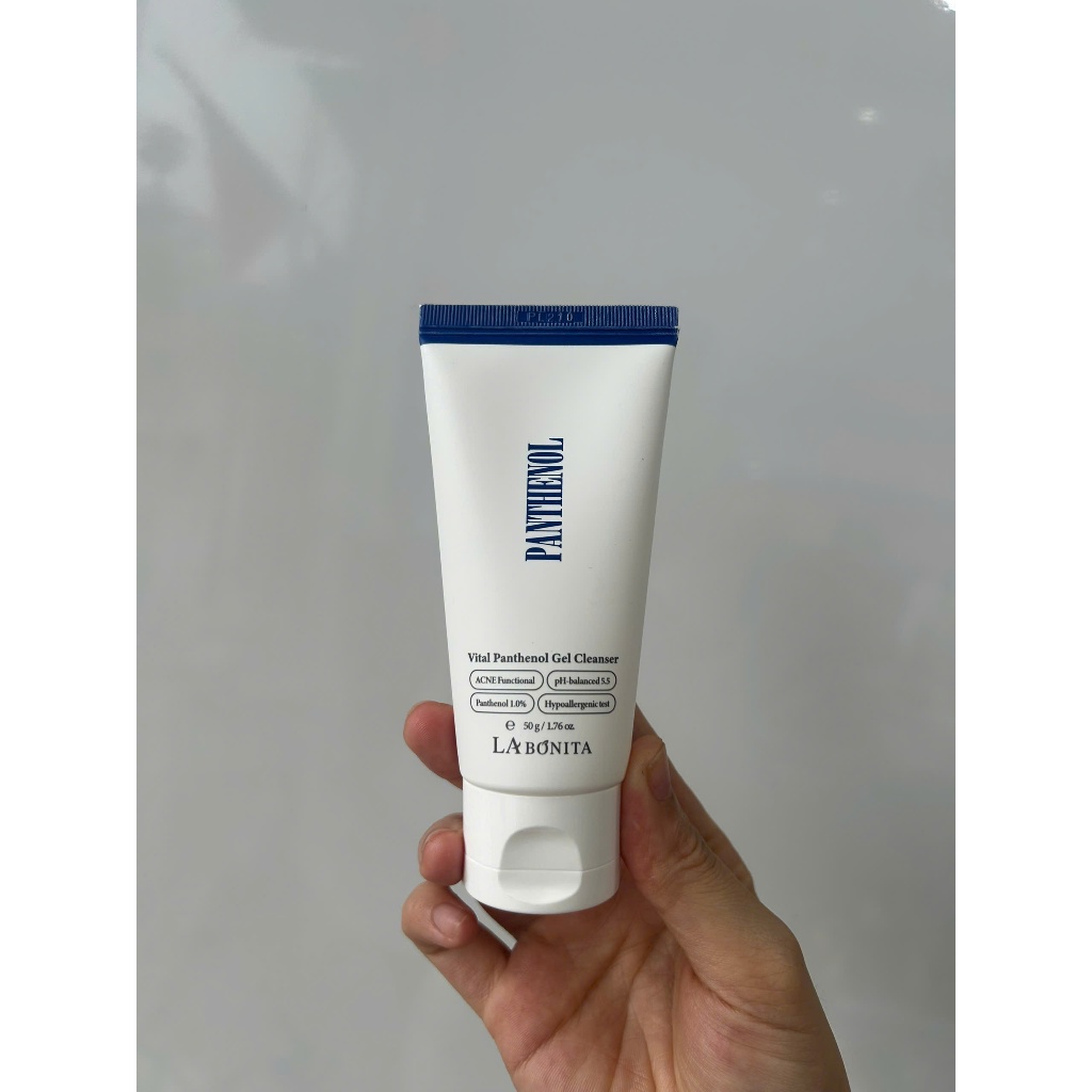 f077 - Sữa Rửa Mặt Dịu Nhẹ Cho Da Nhạy Cảm Ph 5.5 Labonita Vital Panthenol Gel Cleanser 50ml LYO