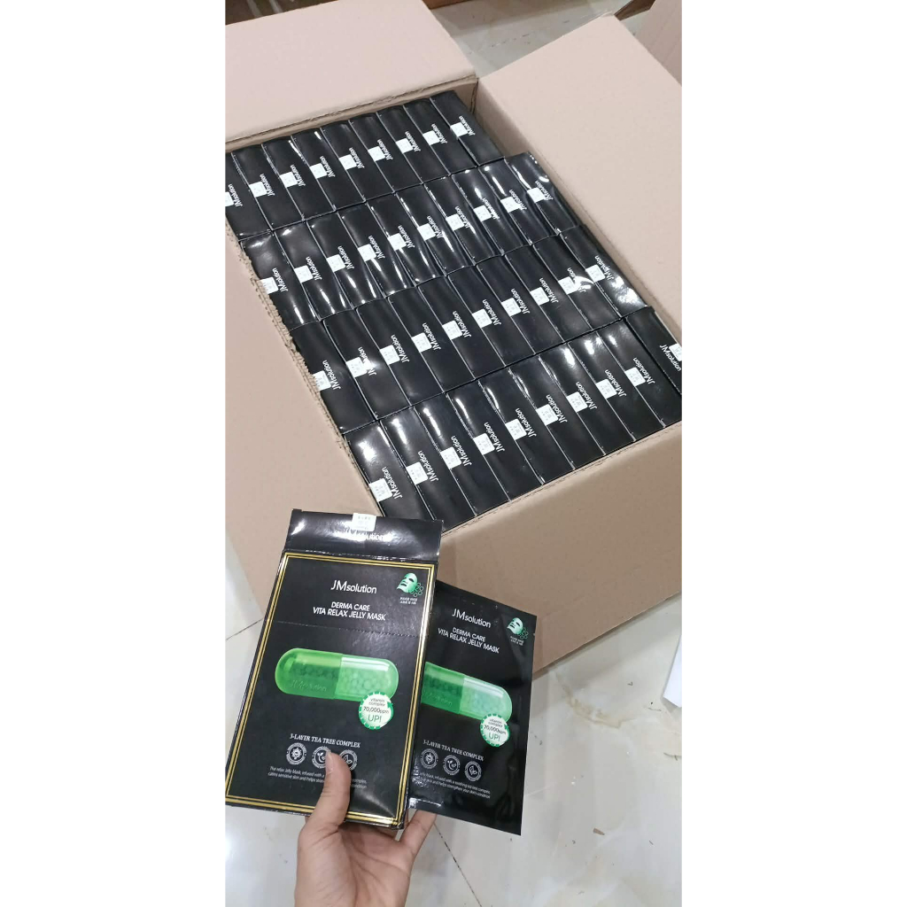 Combo 10 Mặt nạ JM Solution Mask Dưỡng Trắng Căng Bóng Da (Đủ các màu)