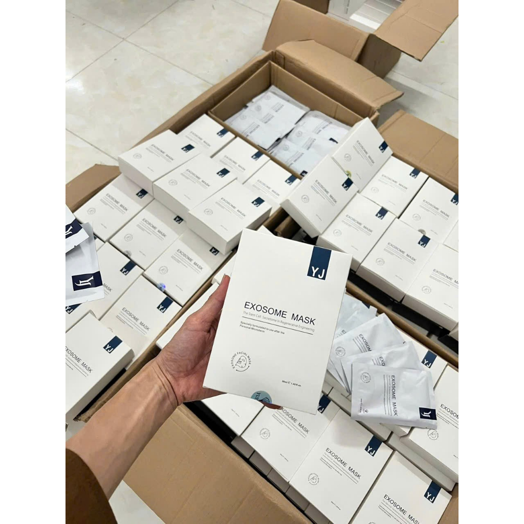 [Combo 10 miếng] Mặt Nạ YUEJIN Hàn Quốc giúp phục hồi da, làm sáng da, ngăn lão hóa 25ml LYO - Hộp 10 miếng
