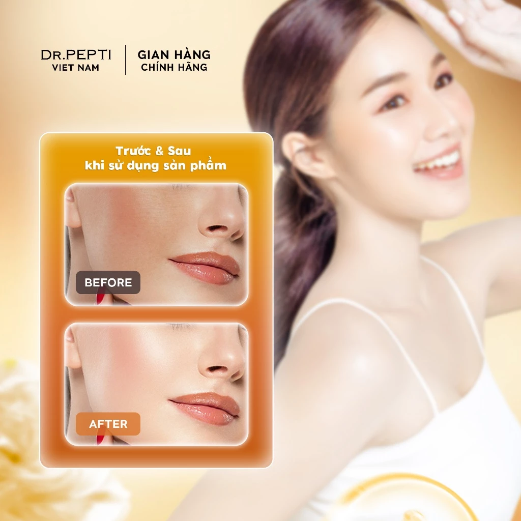 f095 - Kem chống nắng mini Dr.Pepti UV Plus Tone Up Sunscreen 8ml