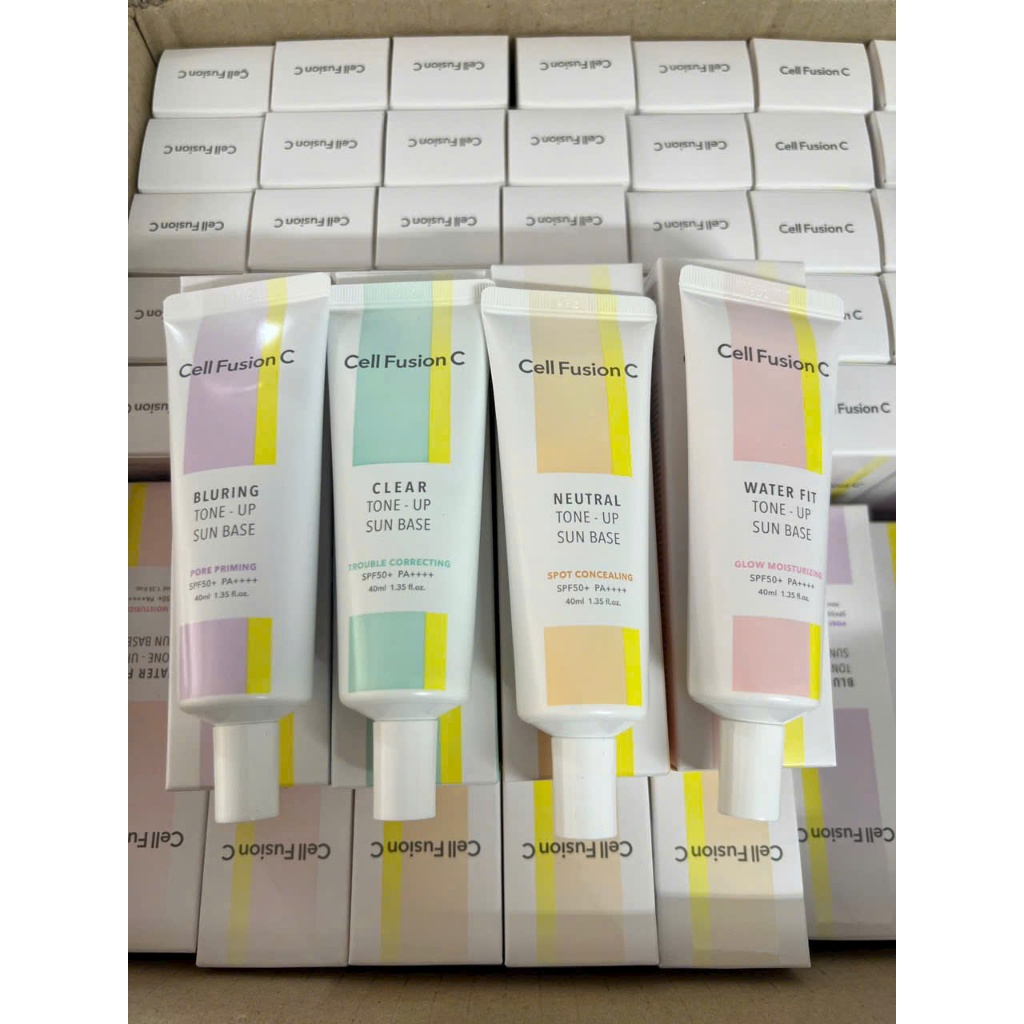 e979 - Kem Lót Hiệu Chỉnh Màu Da Cell Fushion C Tone-Up Sun Base SPF 50 40ml LYO
