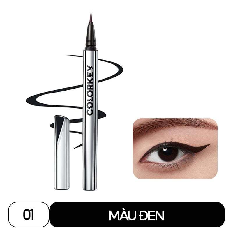 e971 - Bút Kẻ Mắt Nước Lâu Trôi Colorkey Floating Color Liquid Eyeliner 0.5ml LYO