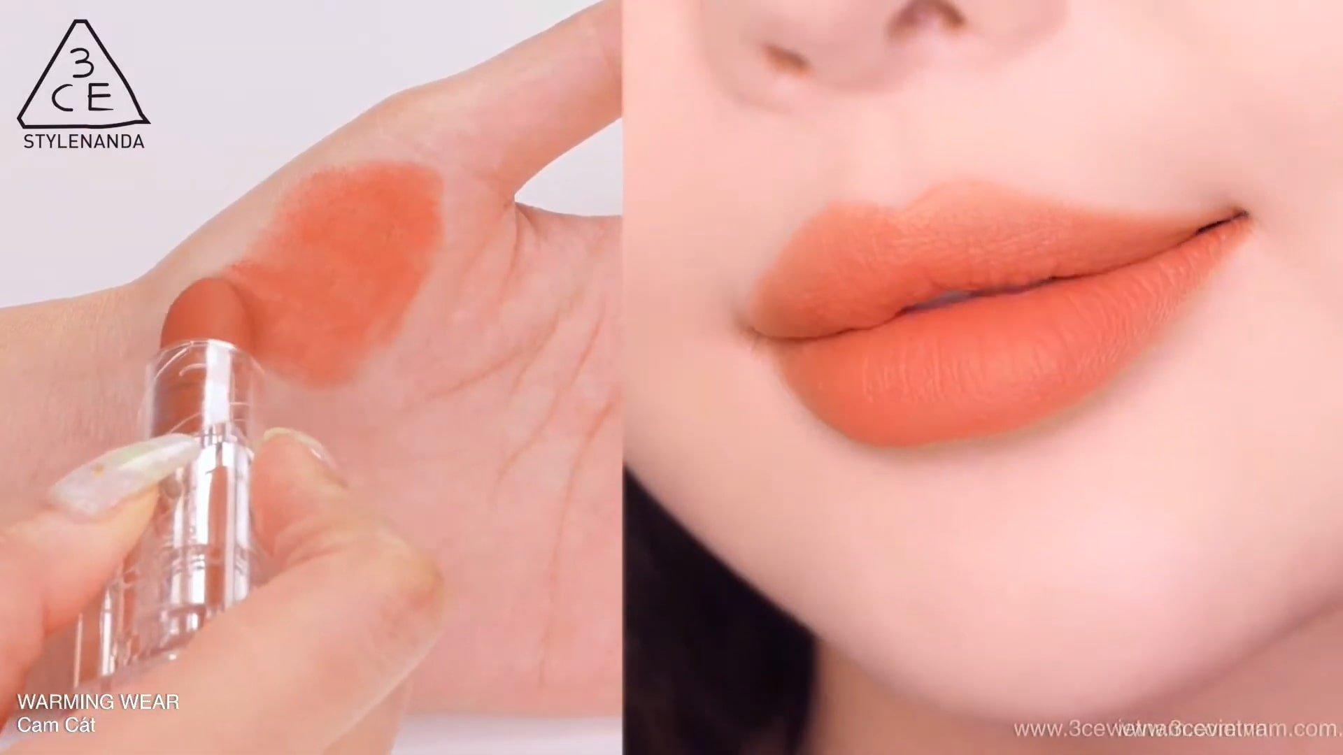 Son Thỏi Mịn Lỳ 3CE Soft / Blur Matte Lipstick (Vỏ Trong Suốt)