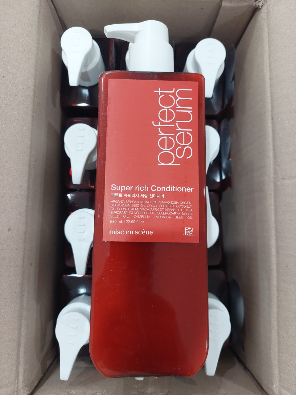 Dầu Gội Dầu Xả Mise En Scene Perfect Serum Shampoo 680ml ( Màu vàng đỏ hồng mẫu mới )