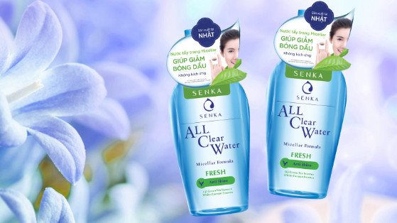 Nước tẩy trang Sạch Thoáng Senka All Clear Water Micellar Formula Fresh 230ml (FRESH)