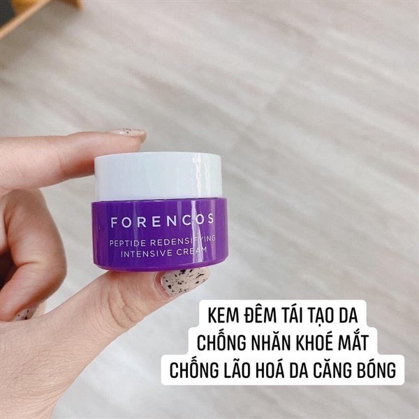 Kem Dưỡng Trắng Da Forencos Ngày & đêm Mini 10ml Hàn Quốc