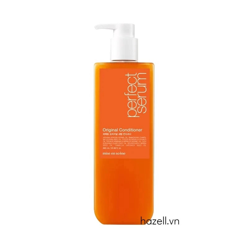 e907 - Dầu gội xả Mise En Scene Perfect Serum Hair 680 ml