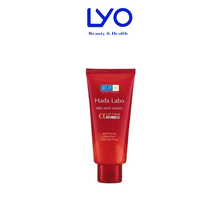Sữa Rửa Mặt Dưỡng Da Hada Labo 80g ( Màu Đỏ )