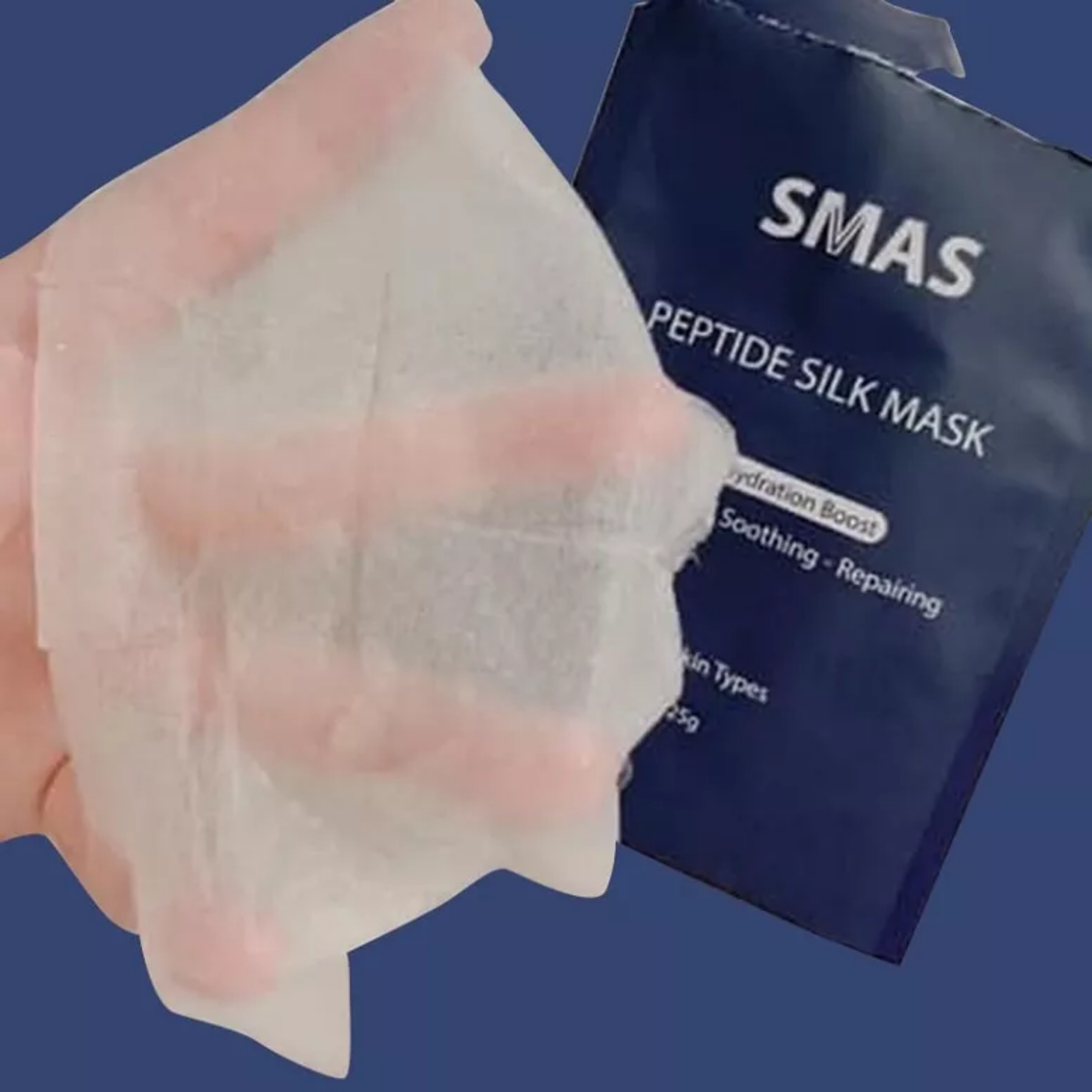 Mặt Nạ Cấp Ẩm Phục Hồi Da Cao Cấp Smas Peptide Silk Mask 25g