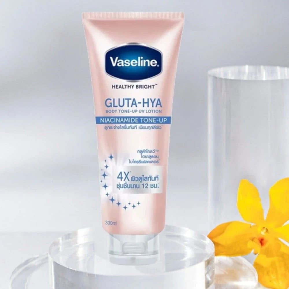 c759 - Sữa Dưỡng Thể Trắng Da Chống Nắng Vaseline Healthy Bright GLUTA-HYA 300ml