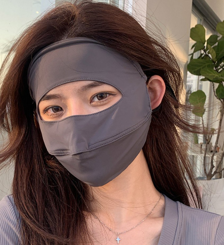 Khẩu Trang Vải Chống Tia UV, Chống Nắng Cao Cấp UPF50+ Bảo Vệ Da Mặt